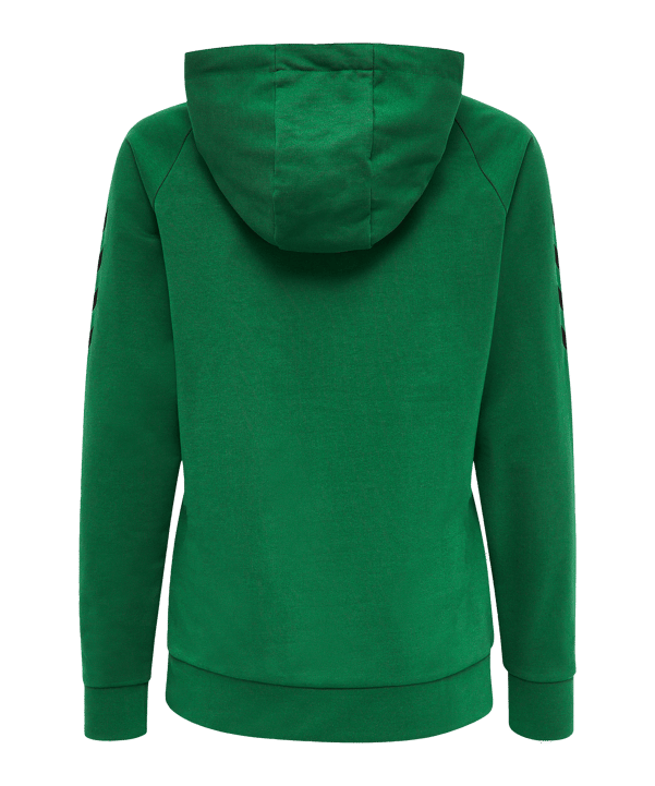 Hummel HMLGO Cotton Hoody Damen Grün F6235 - gruen