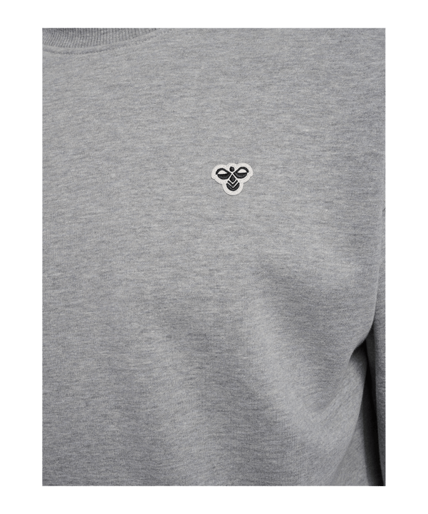 Hummel Loose Bee Sweatshirt Grau F2006 - grau