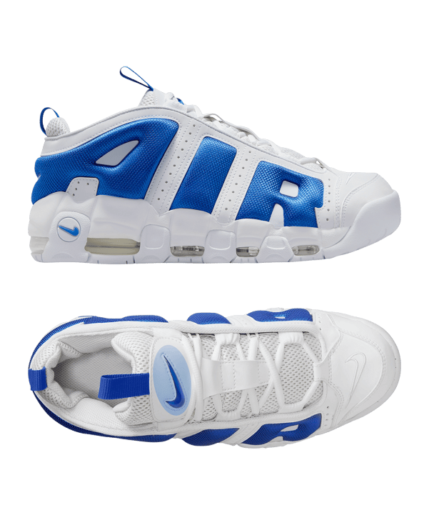 Nike Air More Uptempo Low Sneaker Weiß F101 - weiss