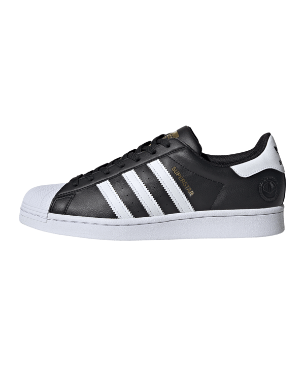 adidas Originals Superstar Vegan Schwarz Weiss - schwarz