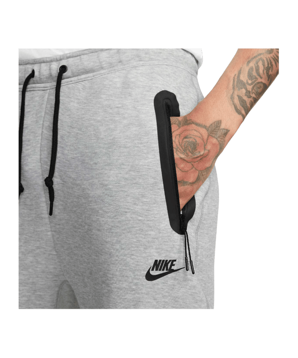 Nike Tech Fleece Open-Hem Jogginghose Grau F063 - grau