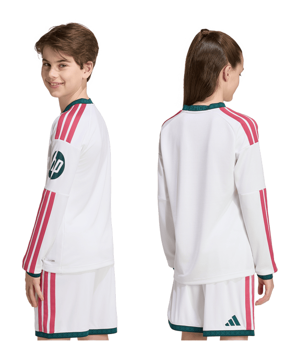 adidas Real Madrid Maglia maniche lunghe Home 2026/2027 Bambini Bianco - bianco