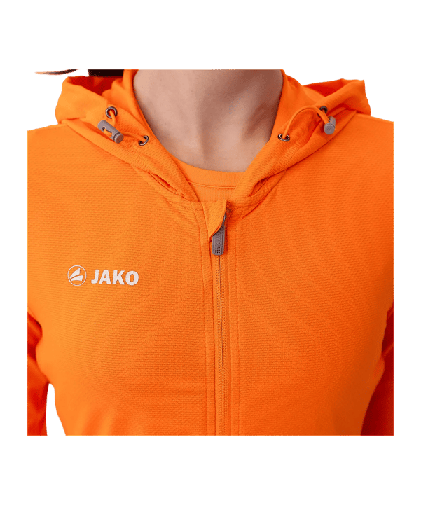 JAKO Jas met capuchon Orange K19 - oranje