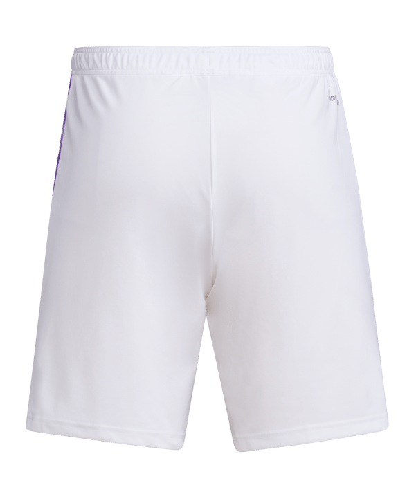 adidas Tiro 23 Short Weiss Lila - weiss