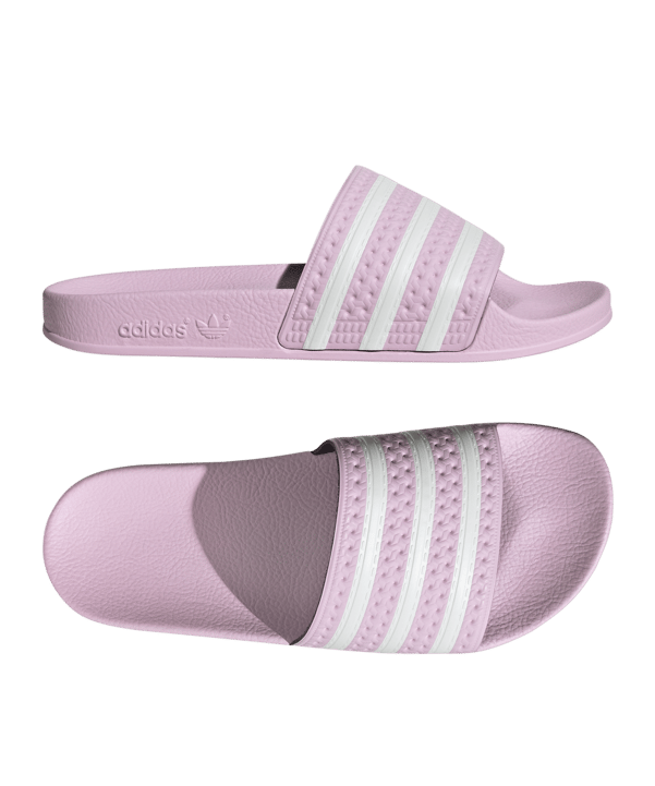 adidas Originals adilette Badelatsche Damen Lila - rosa