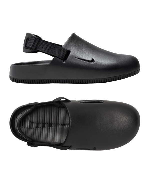 Nike Calm Badelatsche Schwarz F001 - schwarz