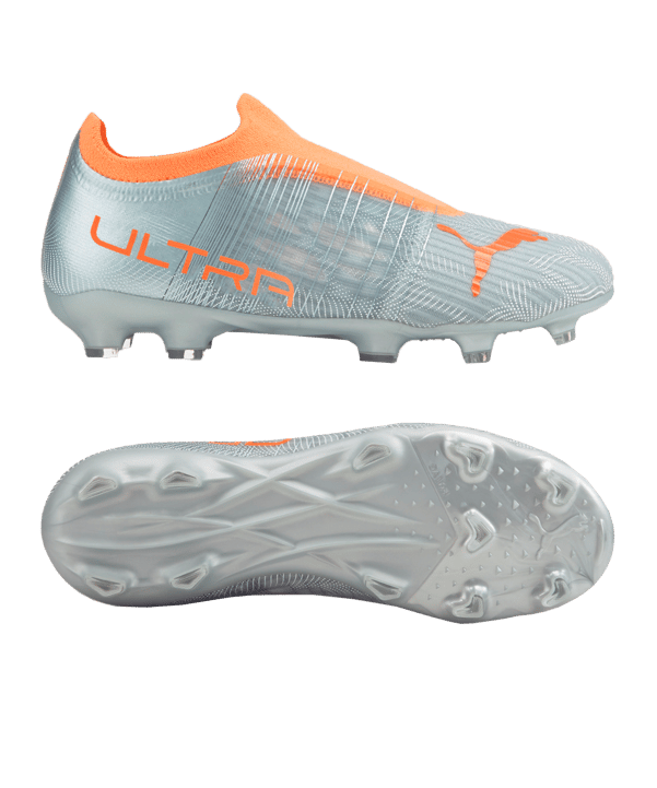 PUMA ULTRA 3.4 Instinct FG/AG Kids Silber F01 - silber