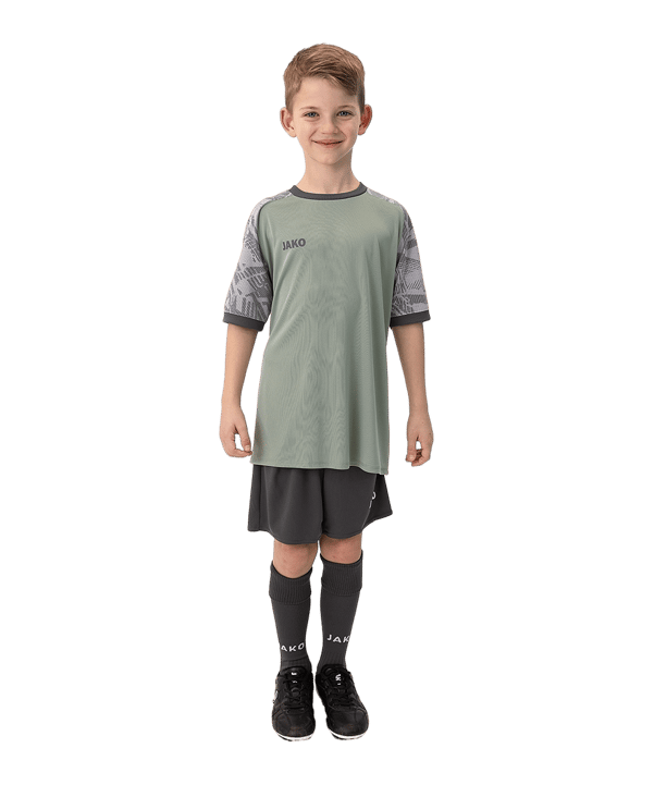 JAKO Iconic Trikot Kids Grün F238 - gruen
