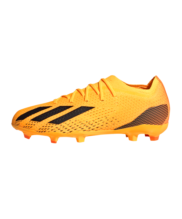 adidas X Speedportal.1 FG Heatspawn Kids Orange Gold Schwarz - gold