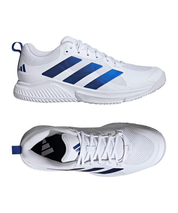 adidas Court Team 2.0 Schuh Weiss - weiss
