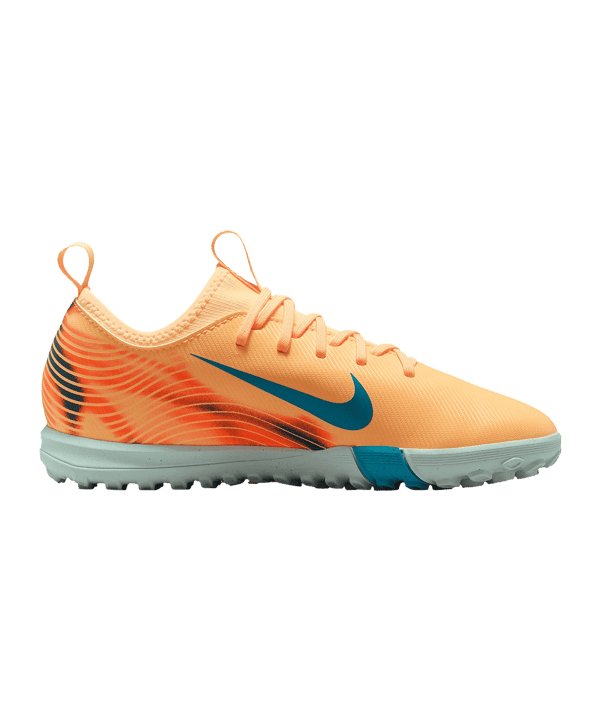 Nike Jr Air Zoom Mercurial Vapor XVI Academy TF Kylian Mbappe Signature Kids Orange F801 - orange
