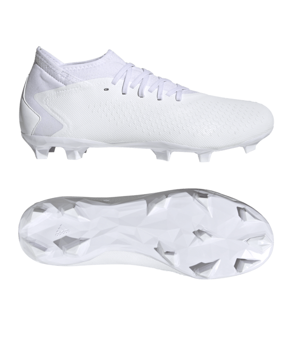 adidas Predator Accuracy.3 FG Pearlized Weiss - weiss