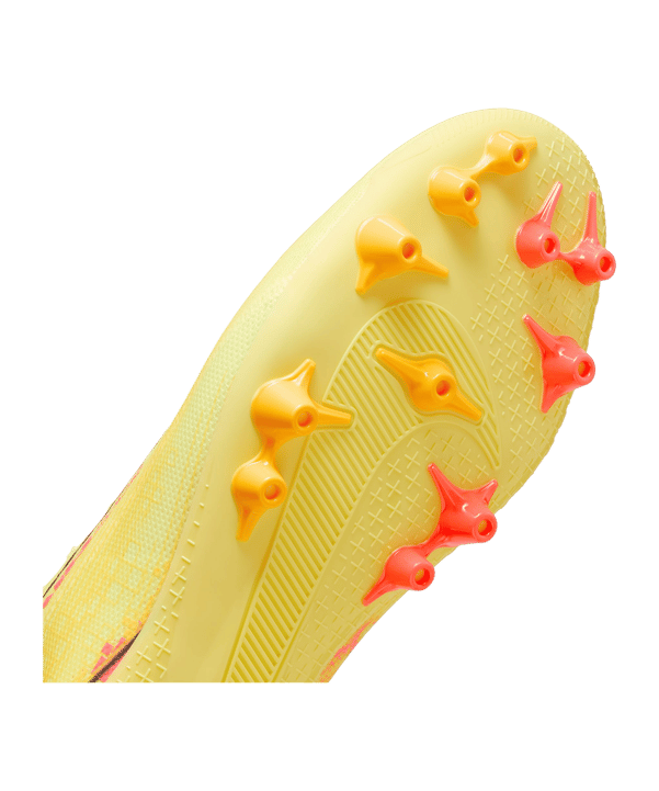 Nike Air Zoom Mercurial Vapor XVI Academy AG  Mbappe Signature Orange Blau F800 - orange