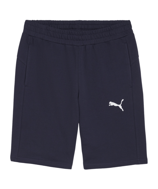 PUMA teamGOAL Casuals Shorts Blau F06 - dunkelblau