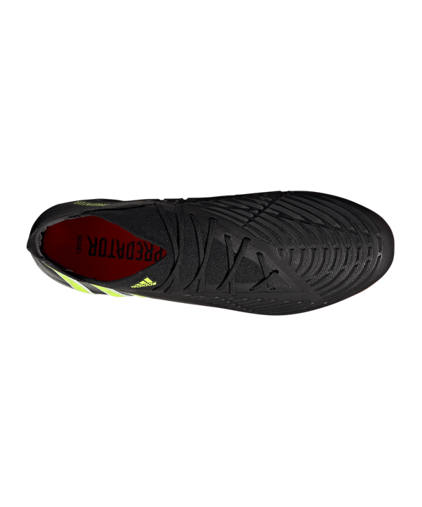 adidas Predator EDGE.1 FG Shadowportal Schwarz Gelb - schwarz