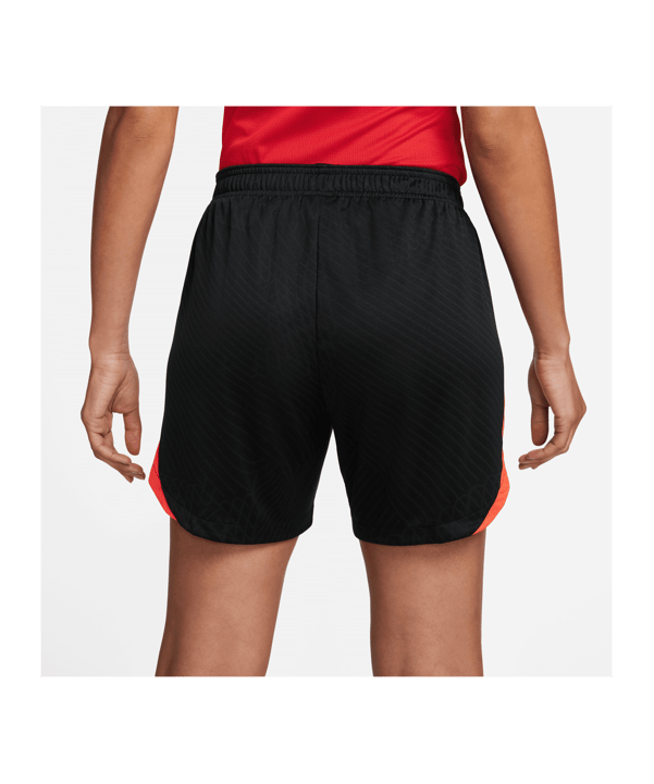 Nike Strike Short Damen Schwarz Rot F013 - schwarz
