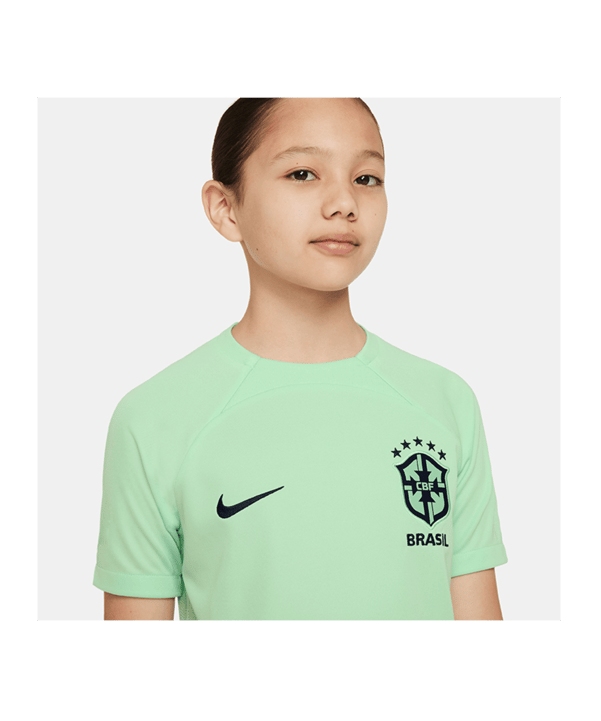 Nike Brasilien Academy Trainingsshirt Kids F390 - gruen