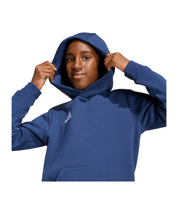 adidas Entrada 26 Hoody Kids Blau - blau