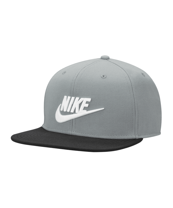 Nike Pro Futura Snapback Grau Schwarz F073 - grau