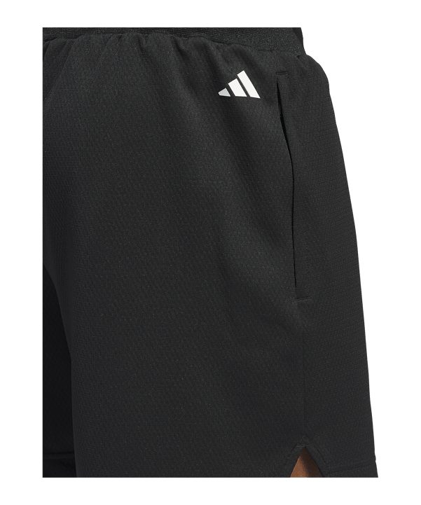 adidas Select Basketball 7 Zoll Short Schwarz - schwarz