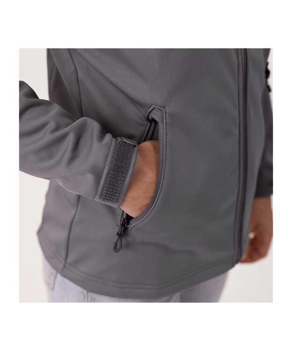 JAKO Premium Giacca softshell Donna Grigio C840 - grigio