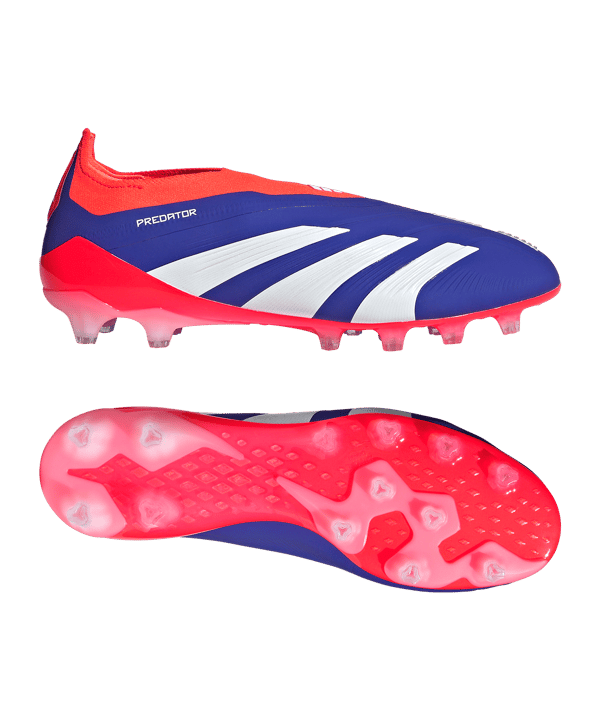 adidas Predator Elite LL AG Advancement Blau Weiss - blau