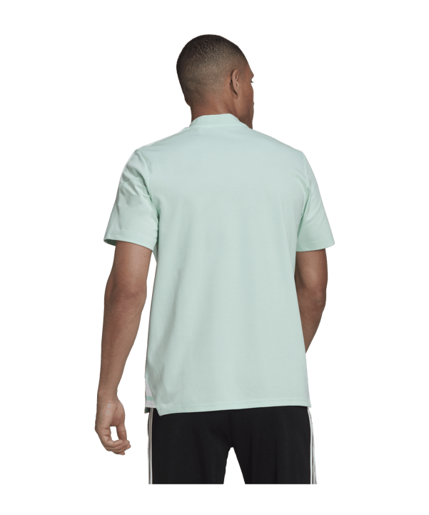 adidas Condivo 22 Poloshirt Türkis Weiss - tuerkis