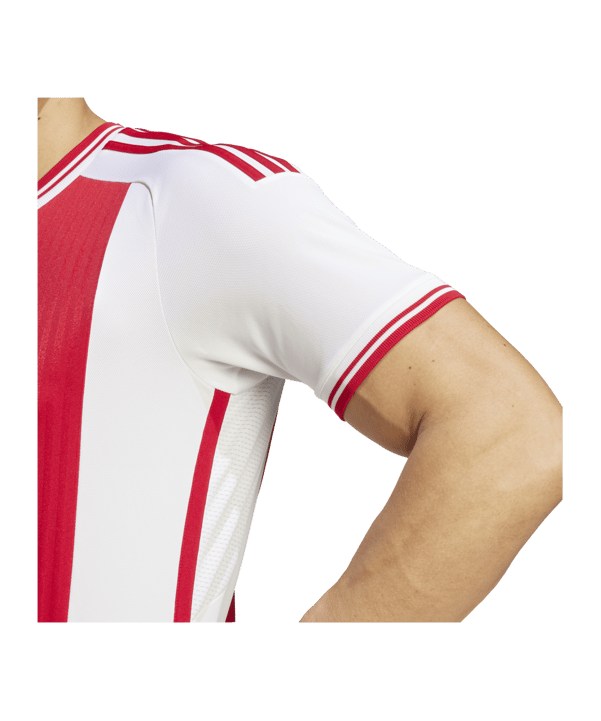 adidas Ajax Amsterdam Trikot Home 2023/2024 Weiss Rot - weiss