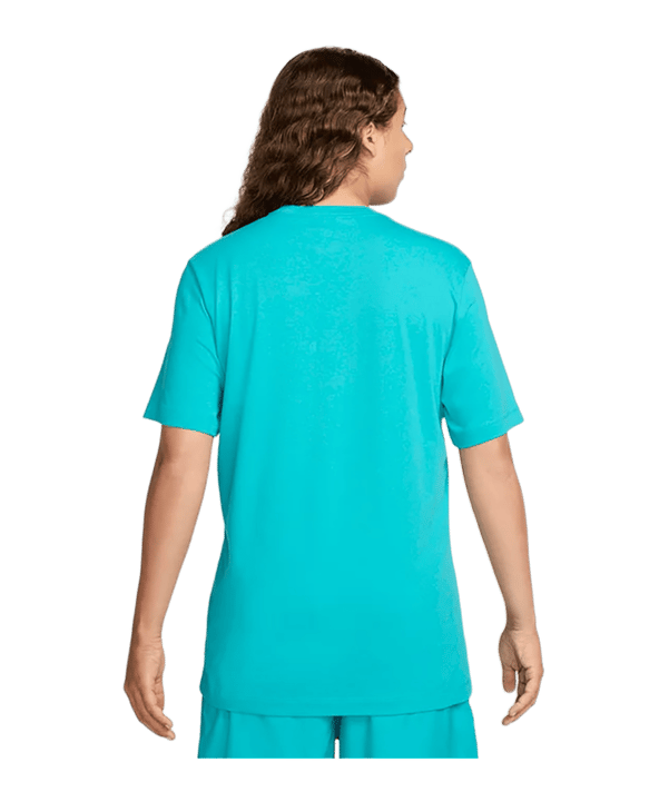 Nike Sportswear Club T-Shirt Türkis F345 - tuerkis