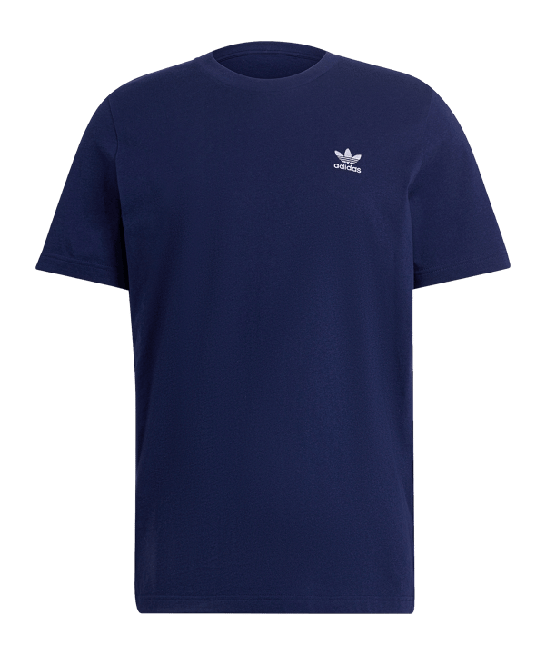 adidas Originals Essentials Trefoil T-Shirt Blau - blau
