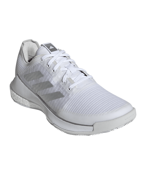 adidas Crazyflight Damen Weiss Silber - weiss
