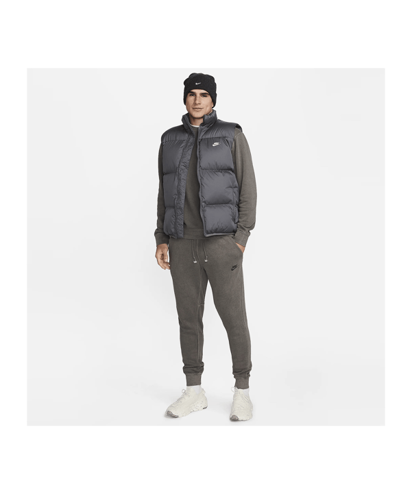 Nike Club Therma-FIT Puffer Weste Grau F068 - grau