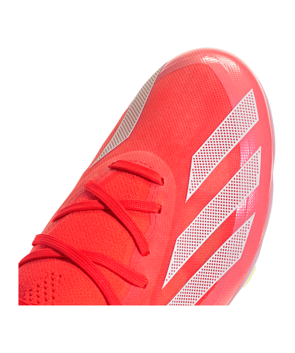 adidas X Crazyfast Pro FG Energy Citrus Rot Weiss Gelb - rot