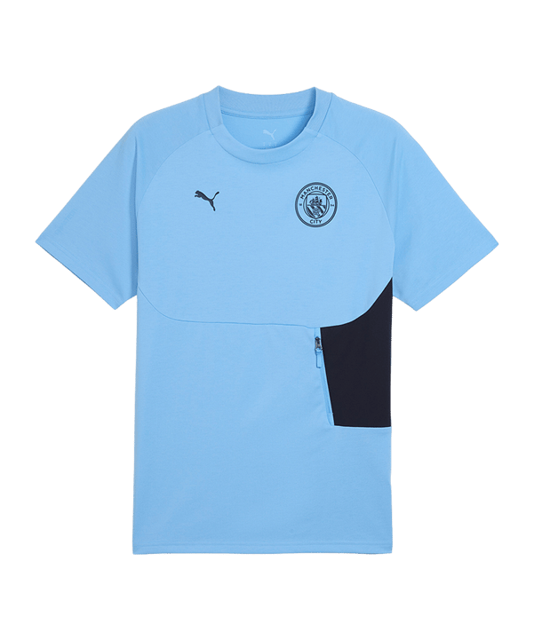PUMA Manchester City Pumatech Pocket T-Shirt Blau F06 - blau