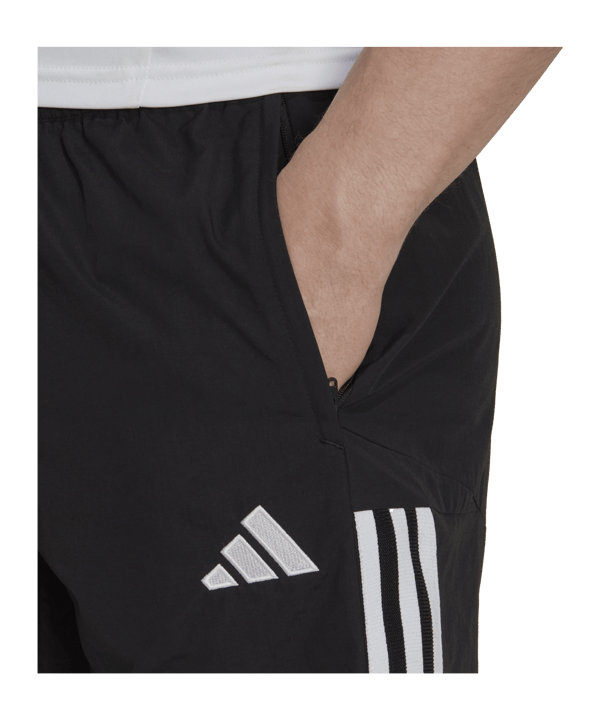 adidas Tiro 23 Competition Short Schwarz - schwarz