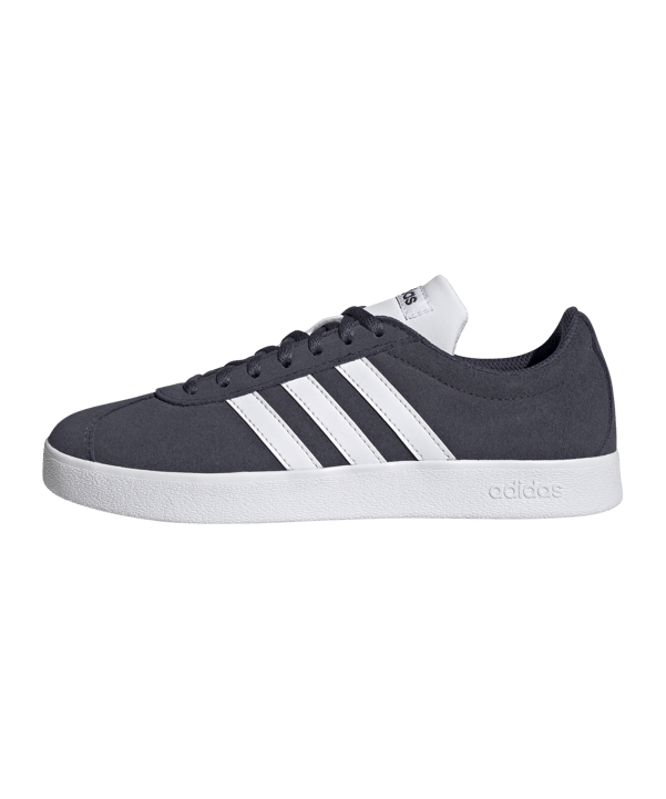 adidas VL Court 2.0 Suede Shoes Blue - blau