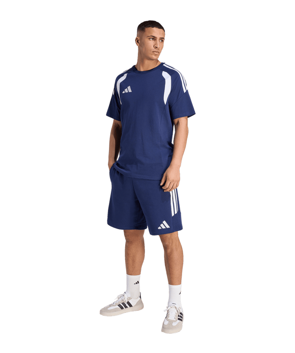 adidas Tiro 26 League Trainingsshirt Dunkelblau - weiss