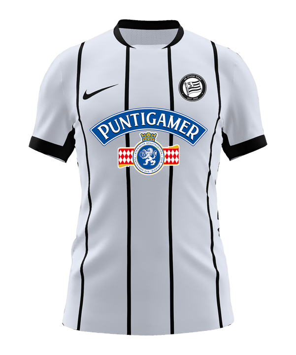 Nike SK Sturm Graz Maglietta Away 2026/2027 Donna Bianco C106 - bianco