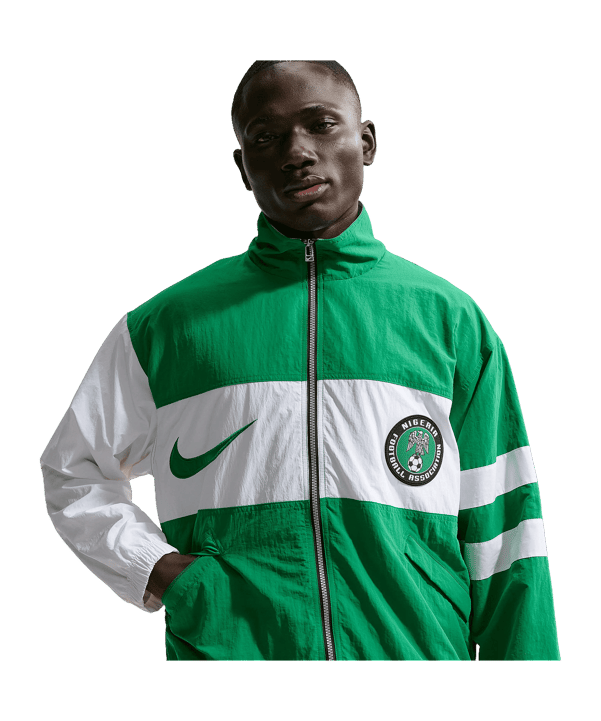 Nike NFF Nigeria Reissue 1996 Jacke Grün F310 - gruen