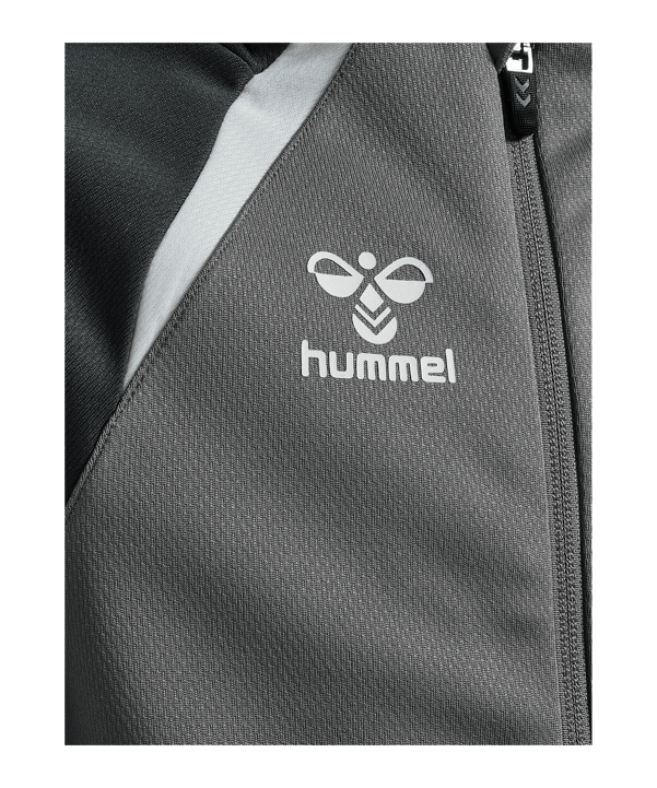 Hummel Lead 2.0 Kapuzenjacke Kids Grau F1268 - grau