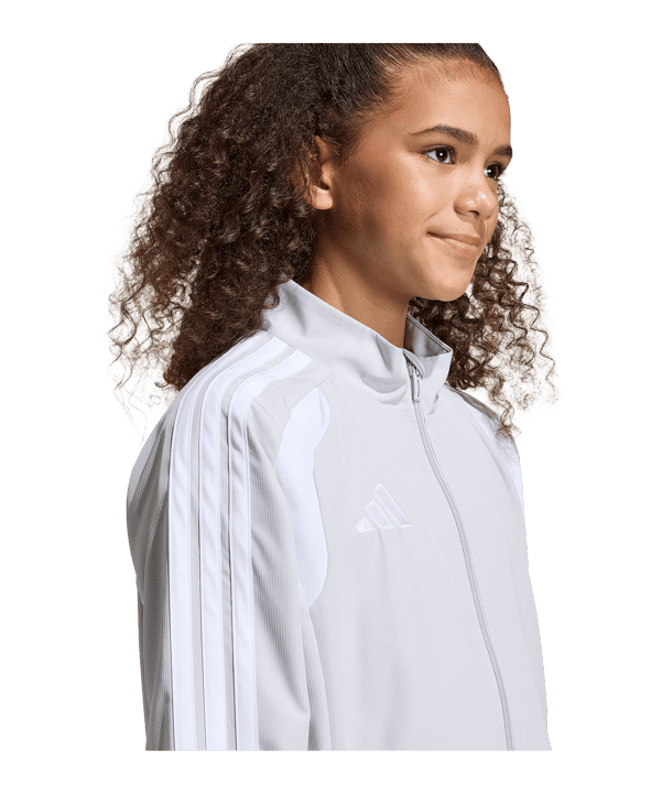 adidas Tiro 26 League Präsentationsjacke Kids Grau - grau