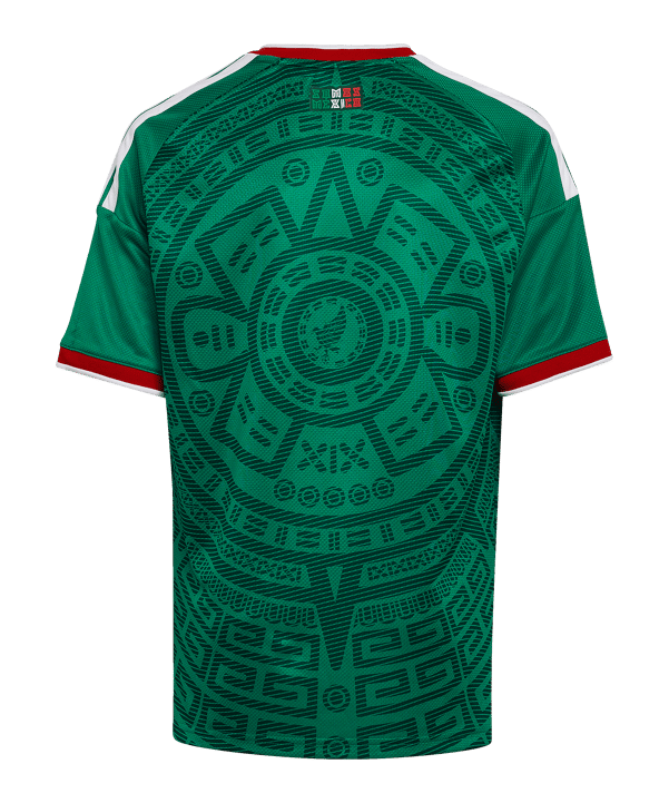 adidas Mexiko Trikot Home WM 2026 Kids Grün - gruen