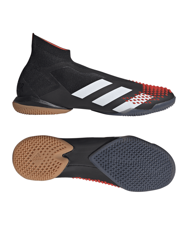 adidas Predator Mutator 20+ IN Schwarz Rot - schwarz