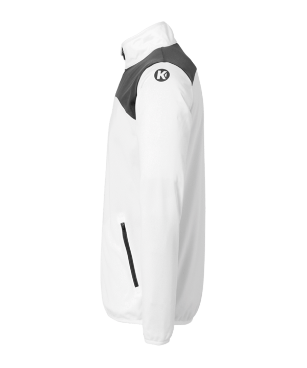 Kempa Emotion 2.0 Poly Full Zip Jacke Kids F05 - weiss