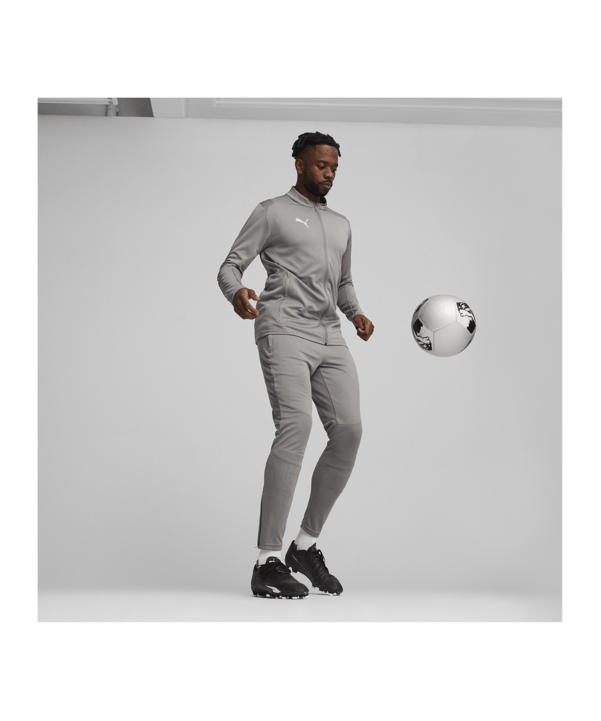 PUMA teamFINAL Trainingsjacke Grau F13 - grau
