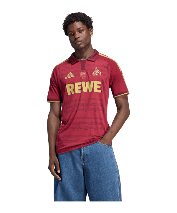 adidas 1. FC Köln Ostermann Trikot Rot - rot