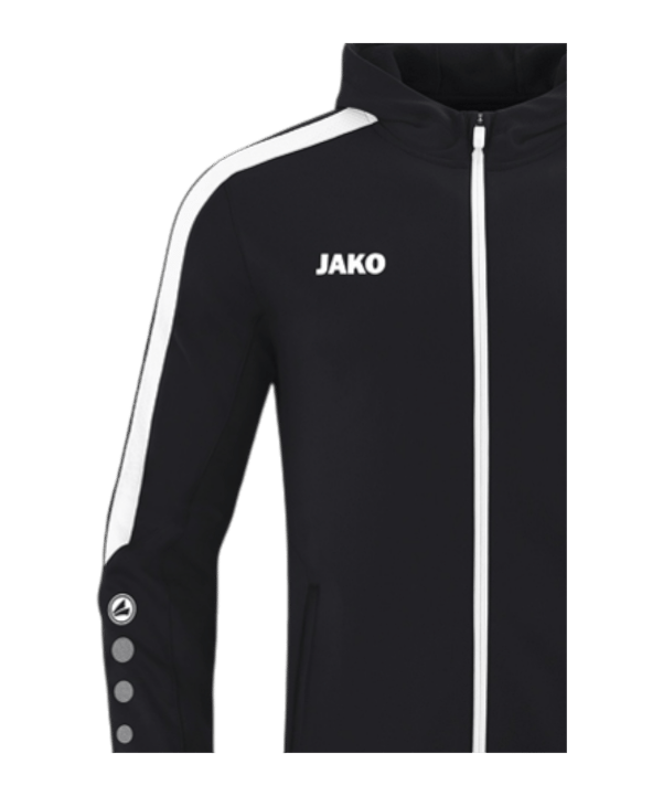 JAKO Power Trainingsanzug Kids Schwarz F800 - schwarz