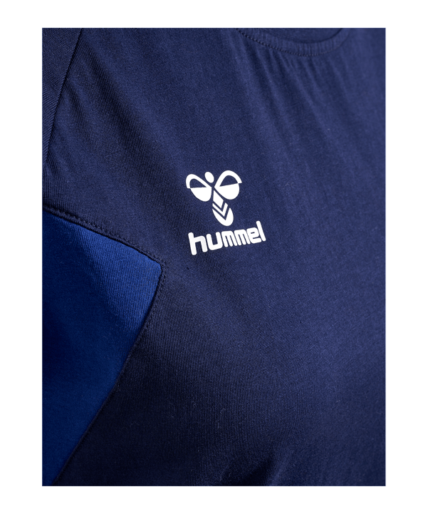 Hummel TRAVEL T-Shirt Damen Blau F7026 - blau