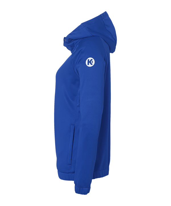 Kempa Giacca con cappuccio Donna Blu C40 - blu