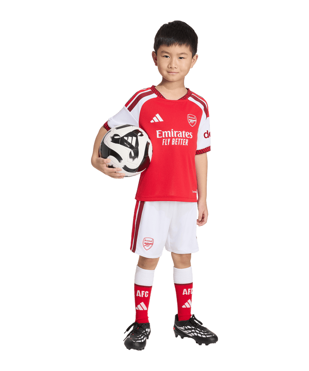adidas FC Arsenal London Trikot Set Home 2026/2027 Kids Rot - rot